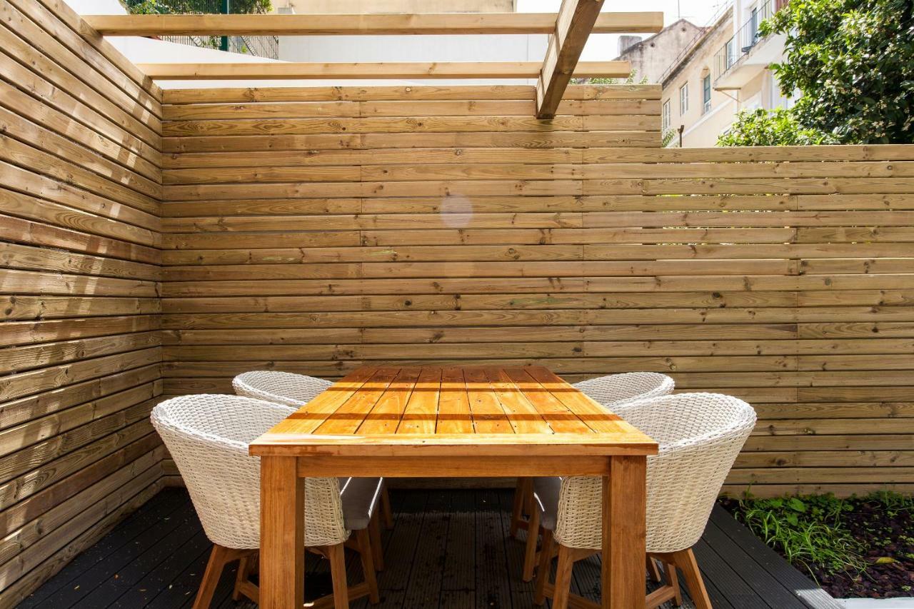 リスボンCharming Terrace - Liberdadeアパートメント エクステリア 写真